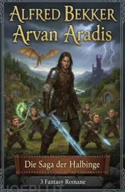 Arvan Aradis - Die Saga der Halblinge: 3 Fantasy Romane