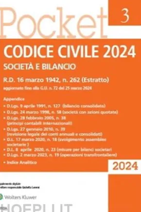 Codice Civile 2024 - Società e Bilancio