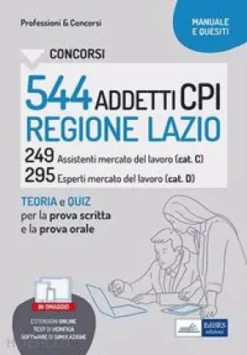 Concorsi 544 addetti Centri per l'Impiego Regione Lazio