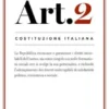 Costituzione italiana: articolo 2