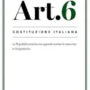 Costituzione italiana: articolo 6