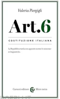 Costituzione italiana: articolo 6