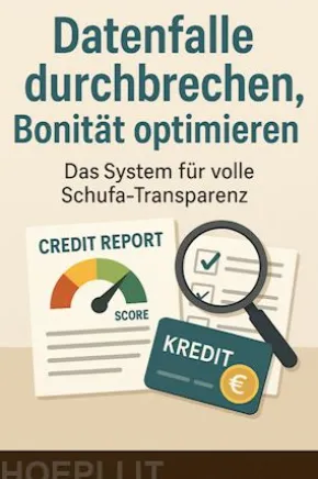 Datenfalle durchbrechen, Bonität optimieren — Das System für volle Schufa-Transparenz