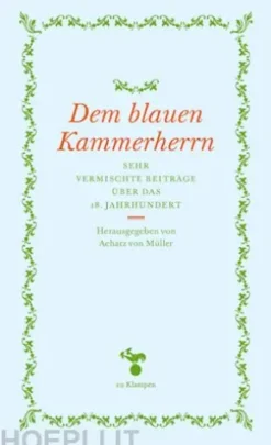 Dem blauen Kammerherrn