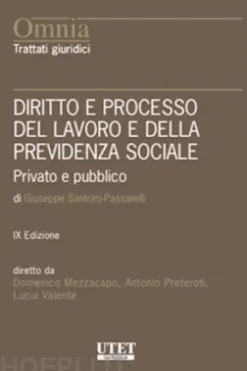 Diritto e processo del lavoro e della previdenza sociale