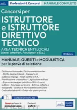 [EBOOK] Istruttore tecnico e Istruttore direttivo tecnico negli Enti locali