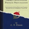 Egyptian Self-Taught (Arabic), With English Phonetic Pronunciation
