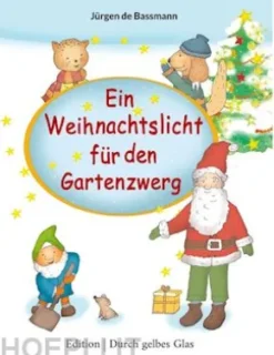 Ein Weihnachtslicht für den Gartenzwerg