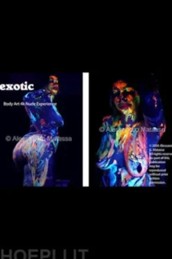 EXOTIC Body Art 4k Nude Experience