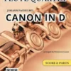 Flute Quartet "Canon in D" by Pachelbel - score and parts