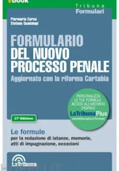 Formulario del nuovo processo penale