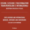 Fusioni, scissioni e trasformazioni transfrontaliere e internazionali