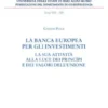 La Banca europea per gli investimenti