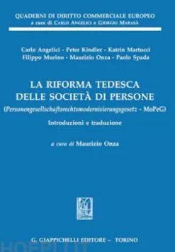 La riforma tedesca delle società di persone - e-Book