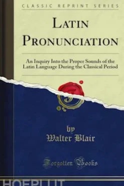 Latin Pronunciation