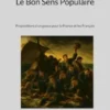 Le Bon Sens Populaire