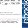 Le modifiche al codice della crisi: il D.L.GS. N. 136/2024