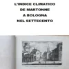L'indice climatico De Martonne a Bologna nel settecento