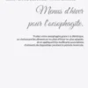 Menus d'hiver pour l'oesophagite.