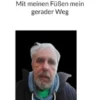 Mit meinen Füßen mein gerader Weg