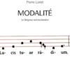 Modalité
