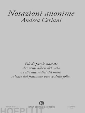 Notazioni anonime