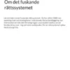 Om det fuskande rättssystemet