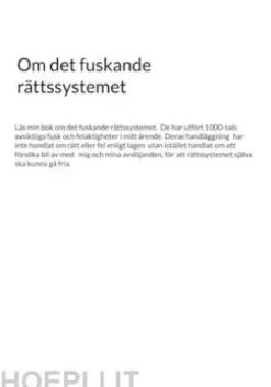 Om det fuskande rättssystemet