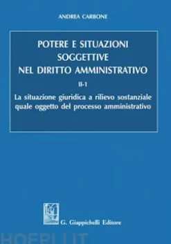 Potere e situazioni soggettive nel diritto amministrativo - e-Book