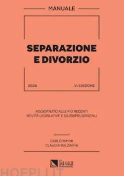 Separazione e divorzio 2026