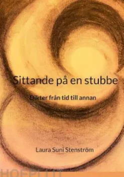 Sittande på en stubbe