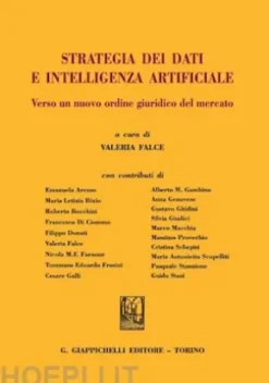 Strategia dei dati e intelligenza artificiale - e-Book
