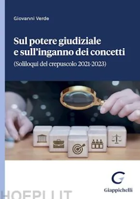 Sul potere giudiziale e sull’inganno dei concetti - e-Book