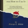 The Chinook Jargon, and How to Use It