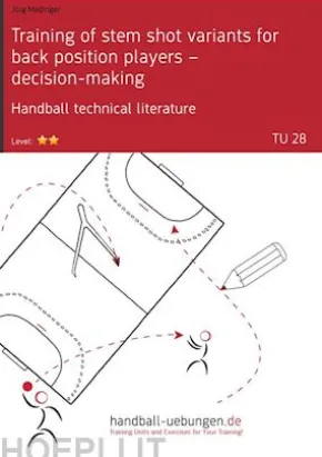 Training of stem shot variants for back position players – decision-making TU (28)