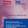 ZFHE 20-4: New Models of the University - Innovative Structures, Adaptive Responses, and Strategic Behavior